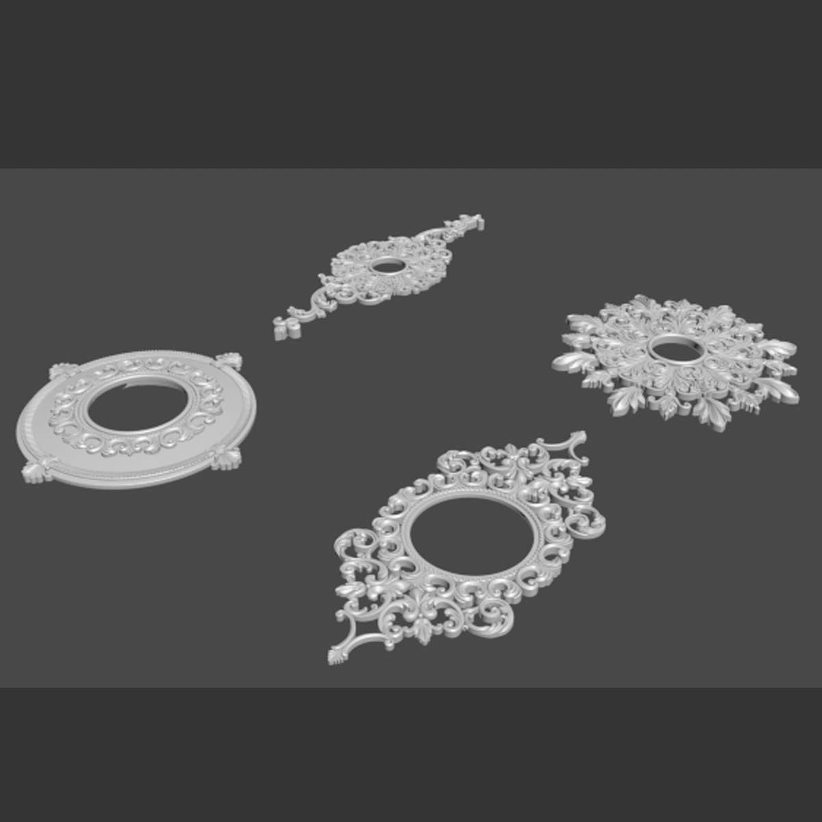 Trim Ornament 46 3D model_2