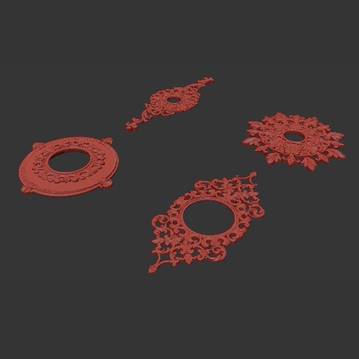 Trim Ornament 46 3D model_3