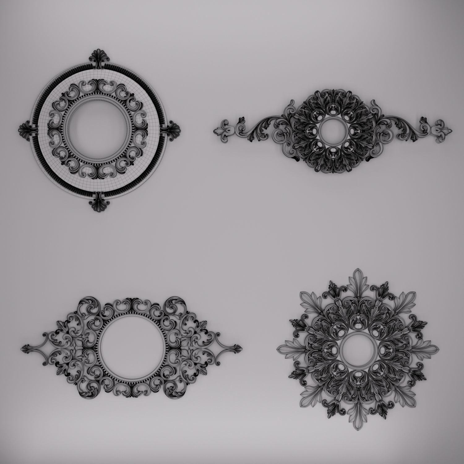 Trim Ornament 46 3D model_1