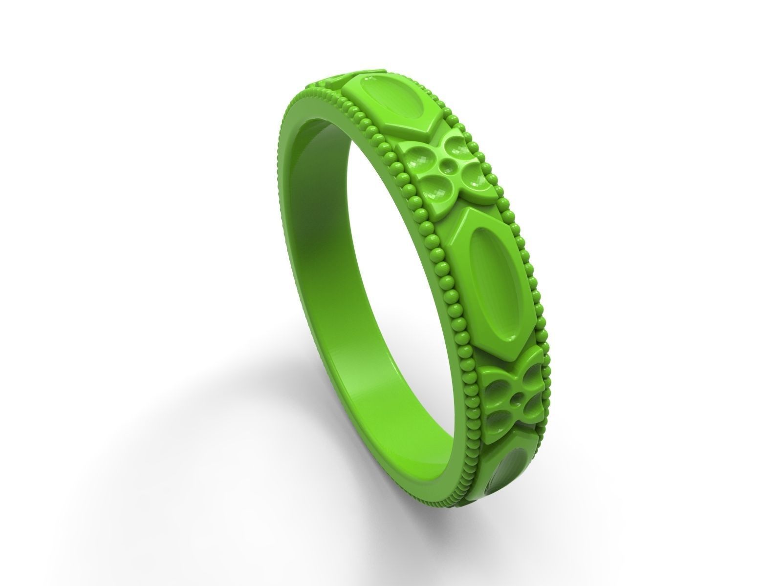 Ring Ornament V5 3D print model_1