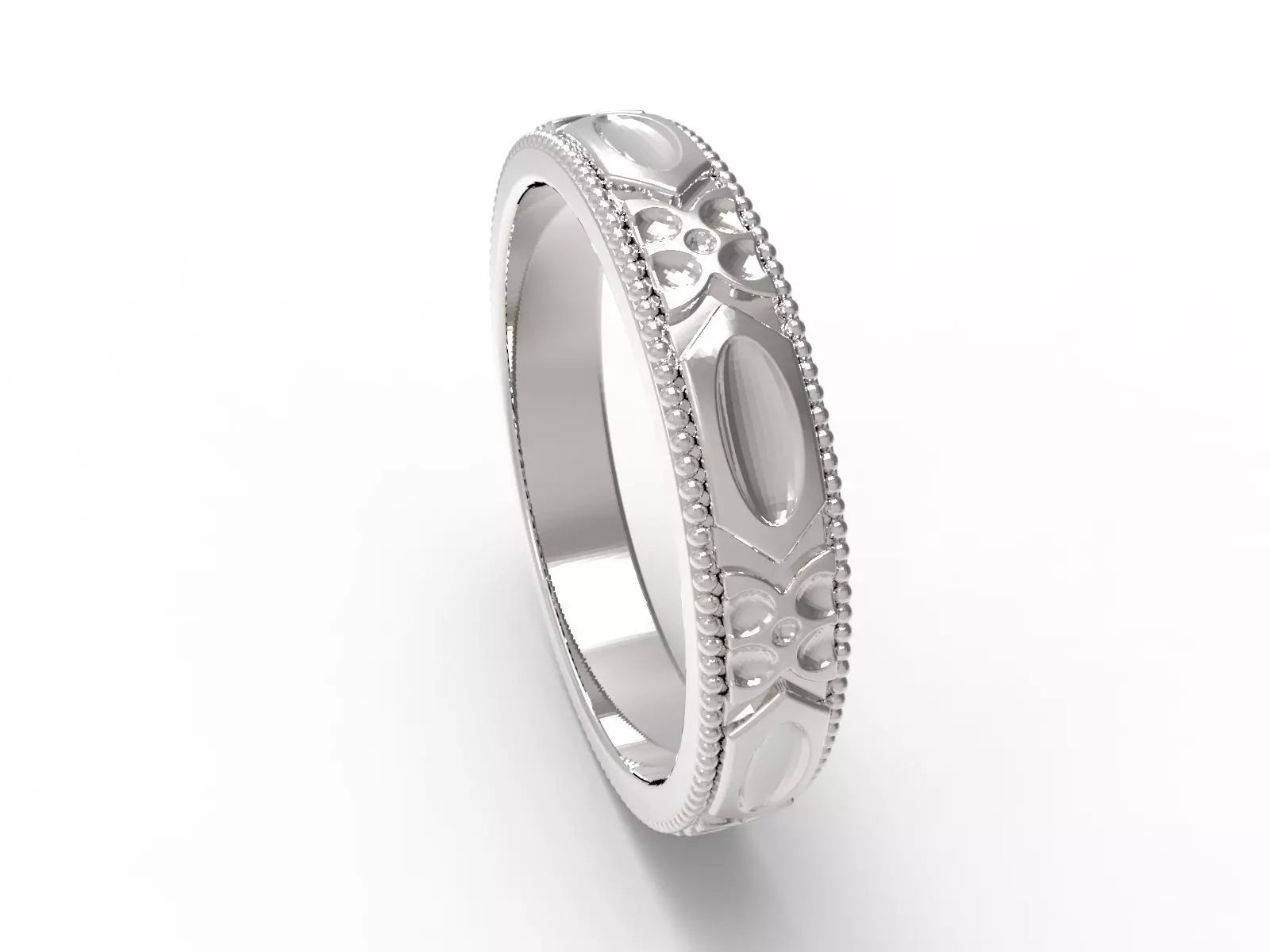 Ring Ornament V5 3D print model_0
