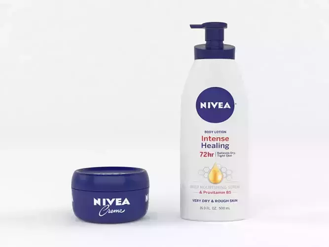 Nivea Creme and Body Lotion
