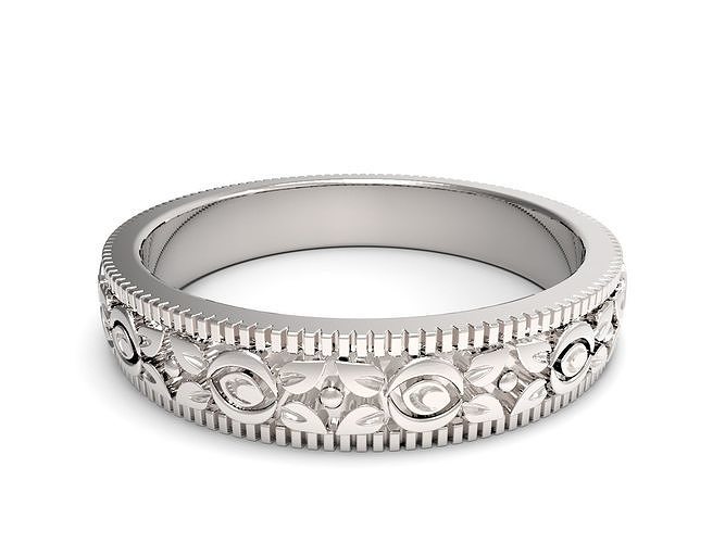Ring Ornament V6 3D print model