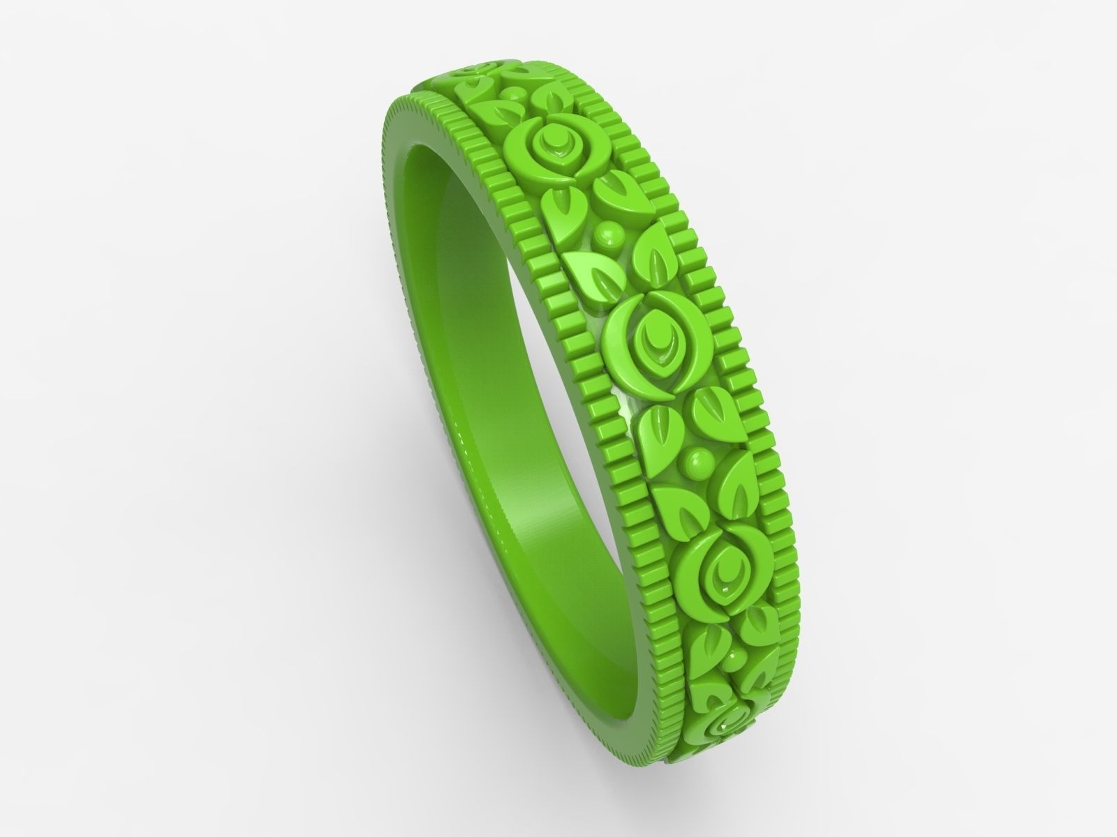 Ring Ornament V6 3D print model_1
