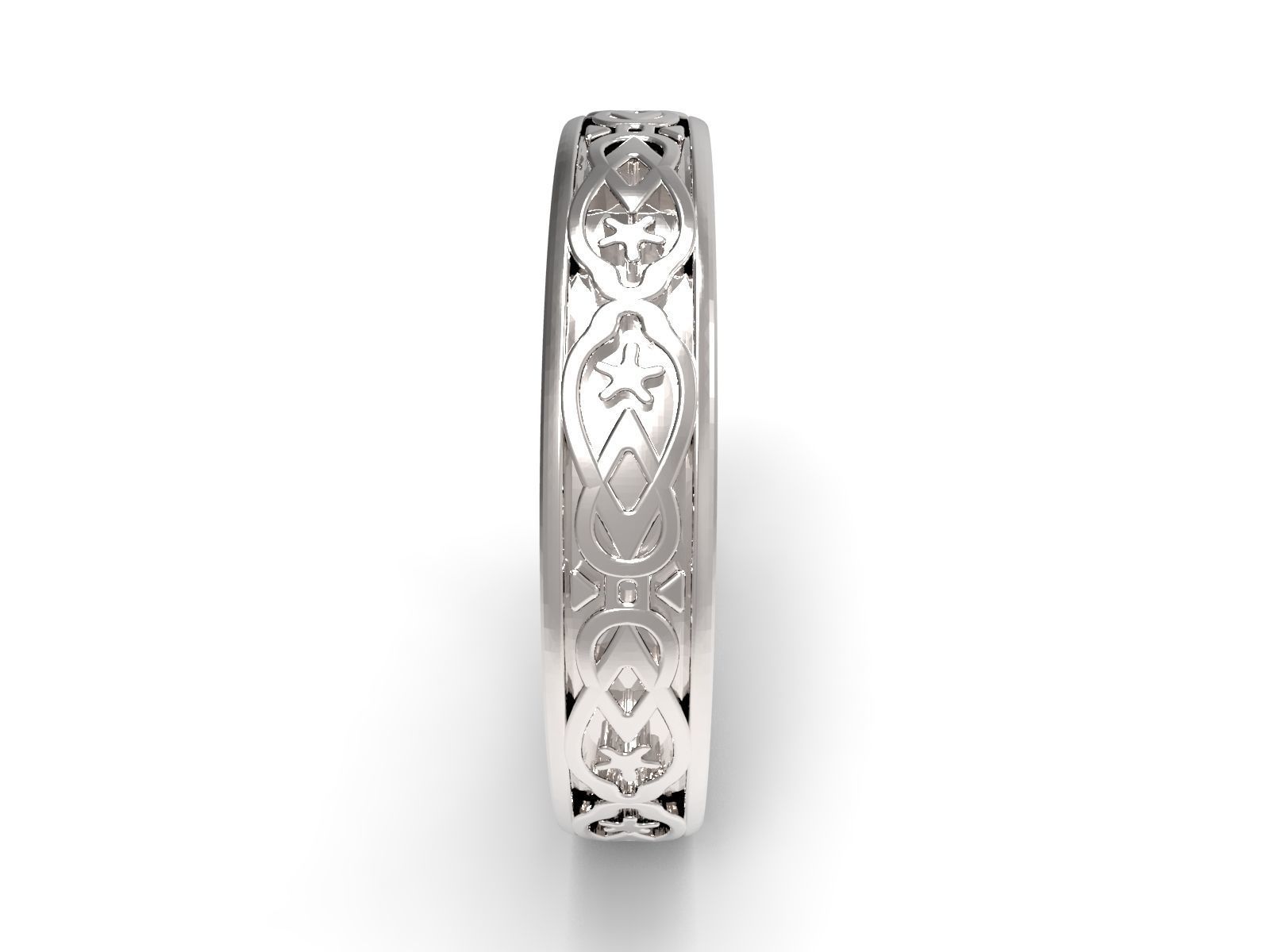 Ring Ornament V7 3D print model_2