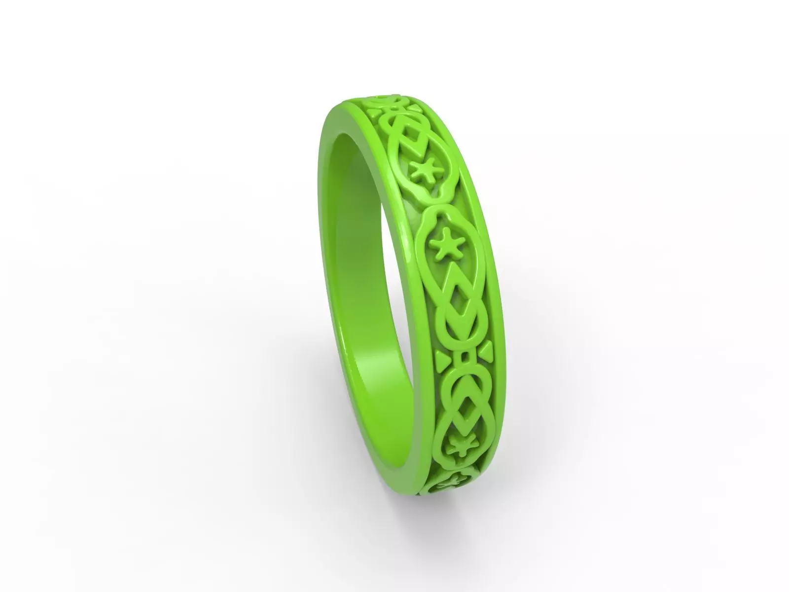 Ring Ornament V7 3D print model_0