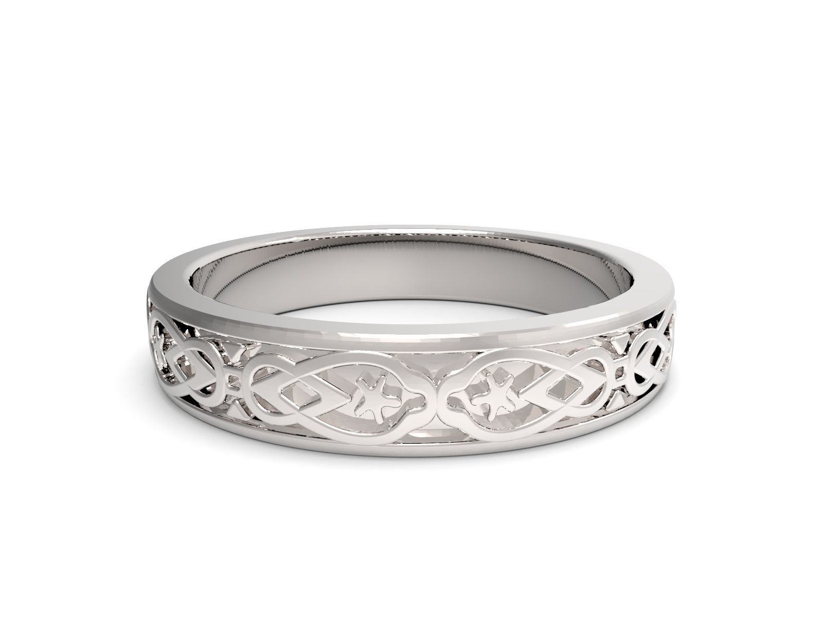 Ring Ornament V7 3D print model_4