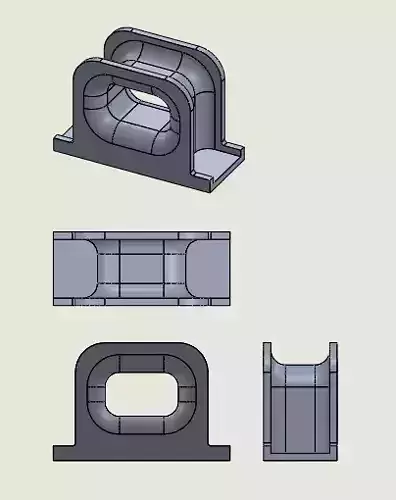 rope guidance 3D print model