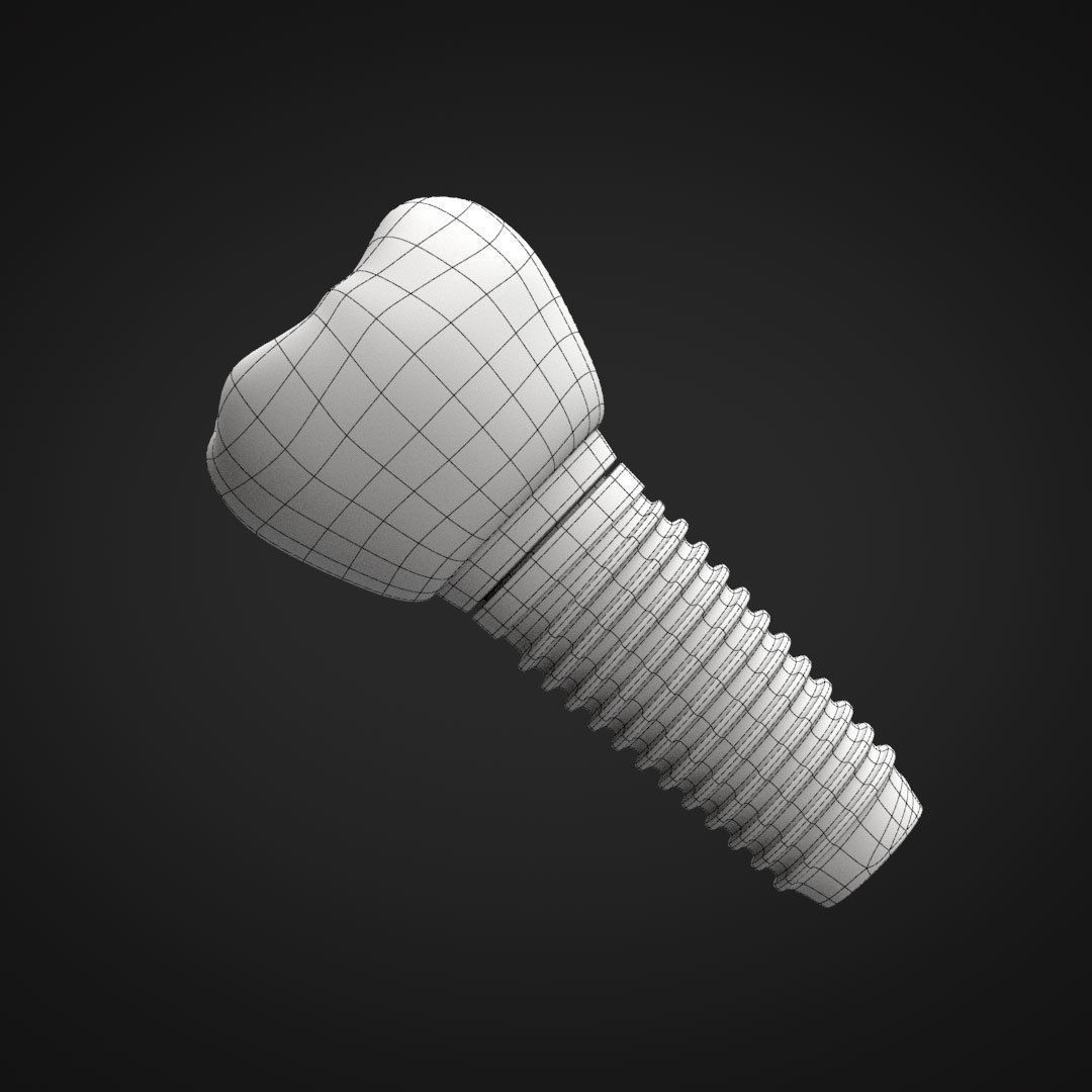 Tooth Implant 3D model_27