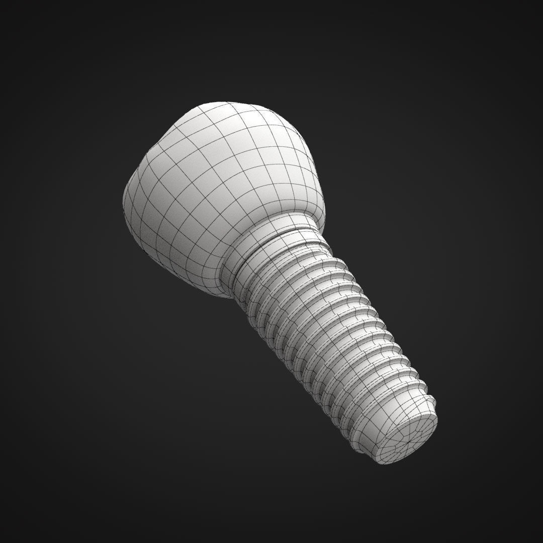 Tooth Implant 3D model_28