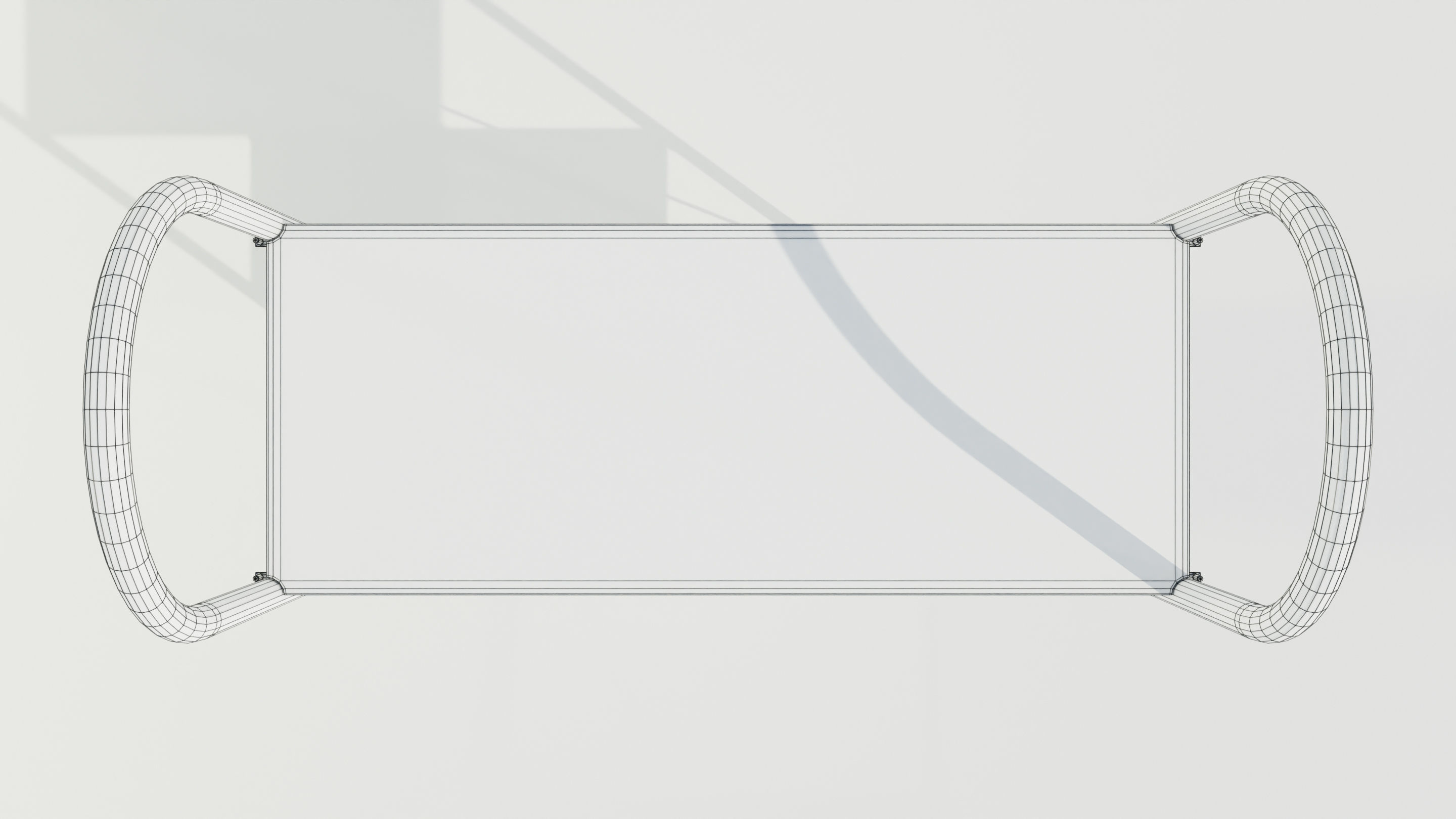 Wood-Metal Shelf 3D model_20