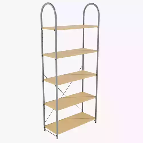 Wood-Metal Shelf