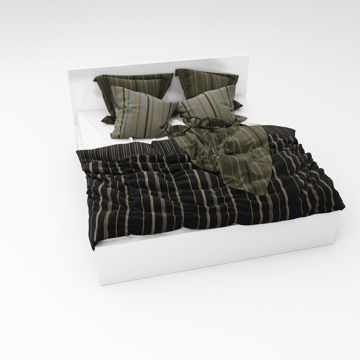 Bed collection 06  3D model_10
