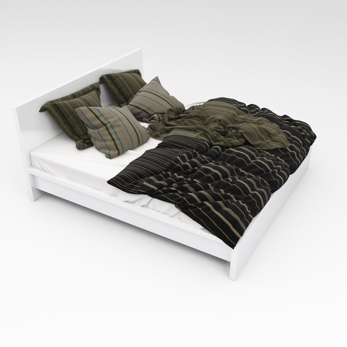 Bed collection 06  3D model_8