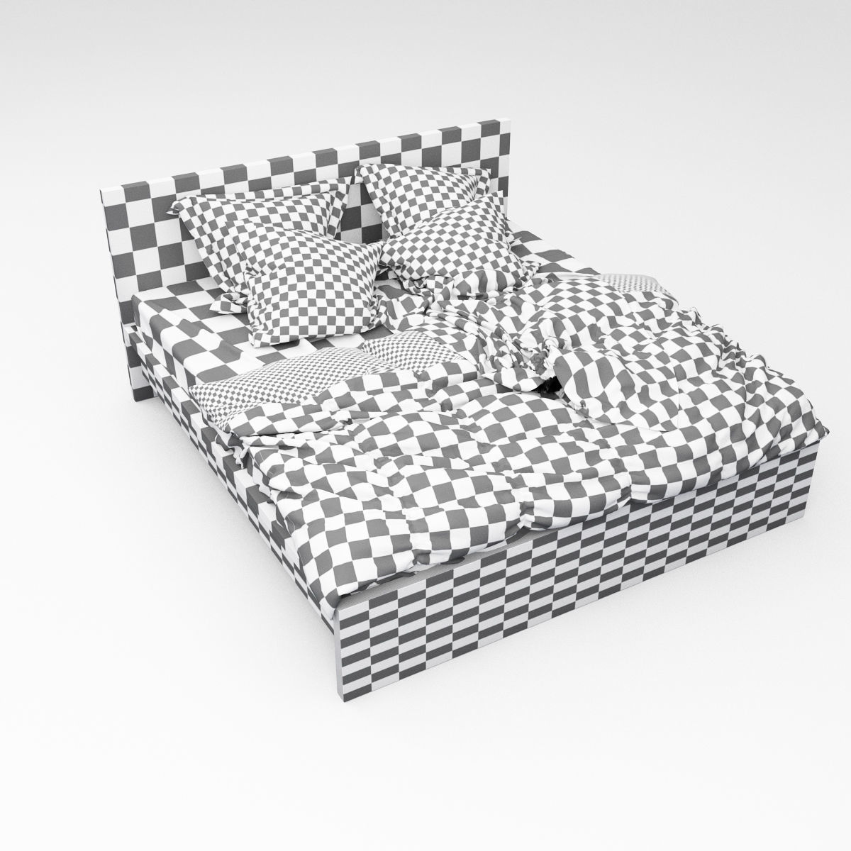 Bed collection 06  3D model_14