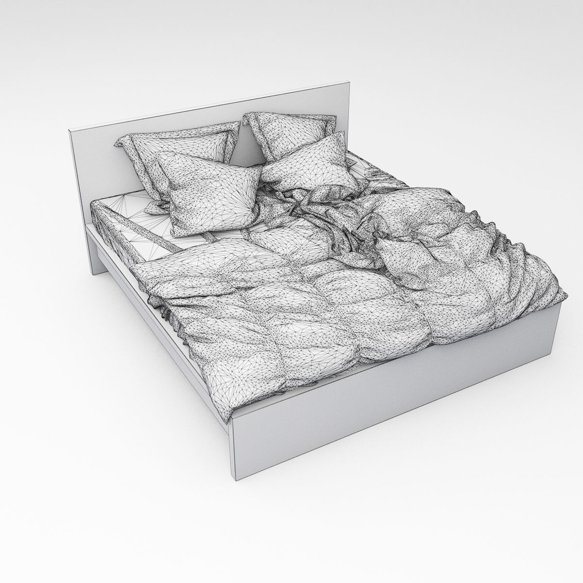 Bed collection 06  3D model_13