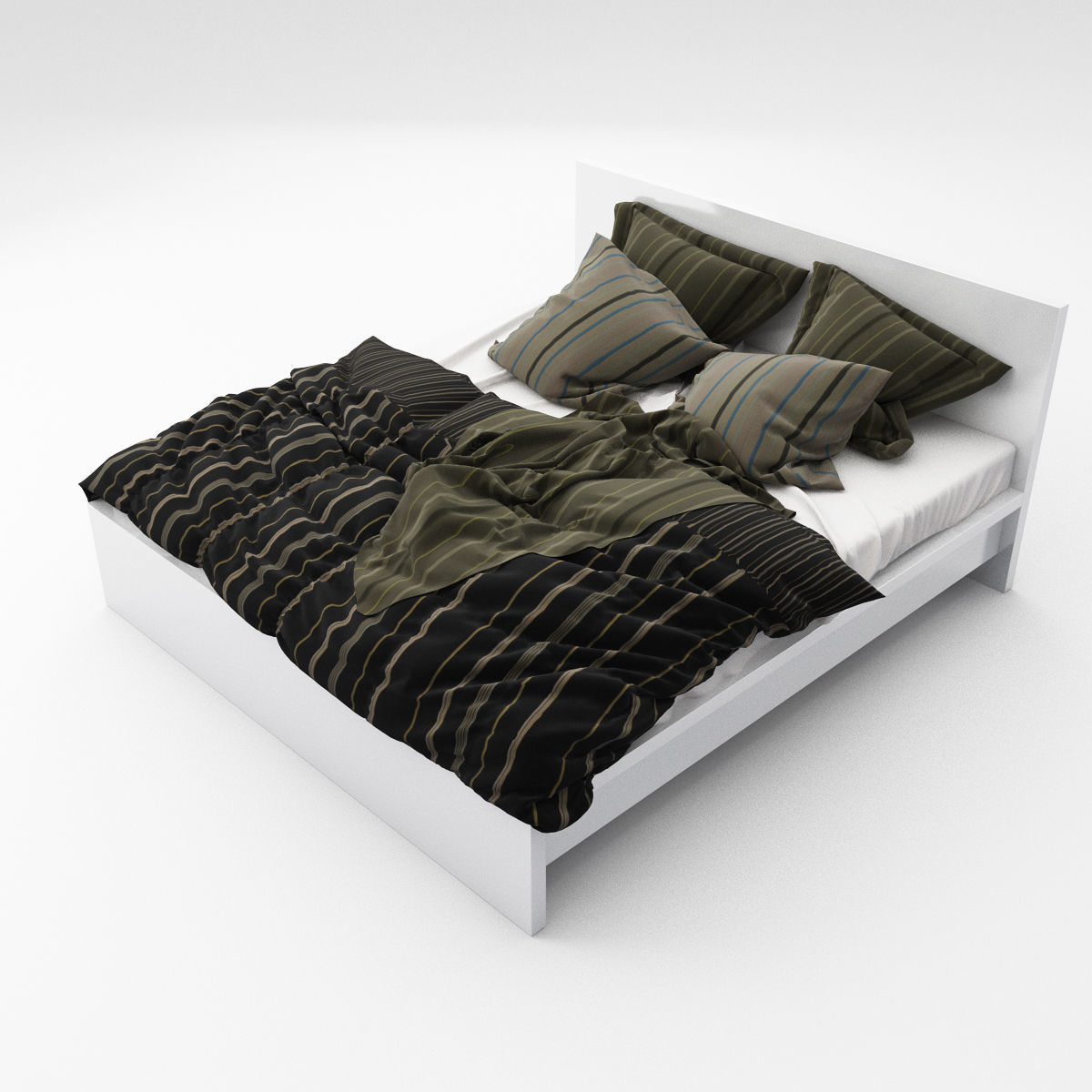 Bed collection 06  3D model_4