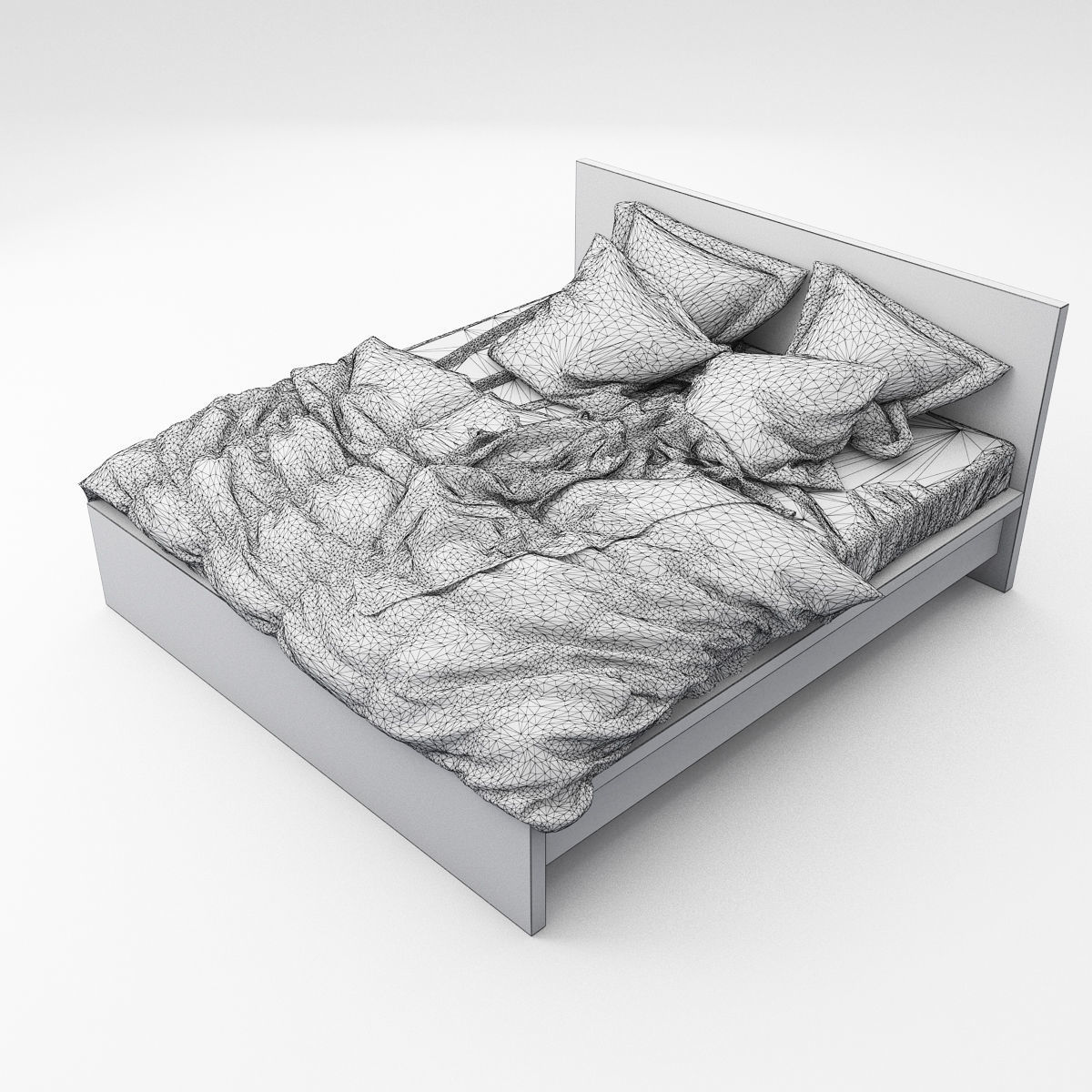 Bed collection 06  3D model_15