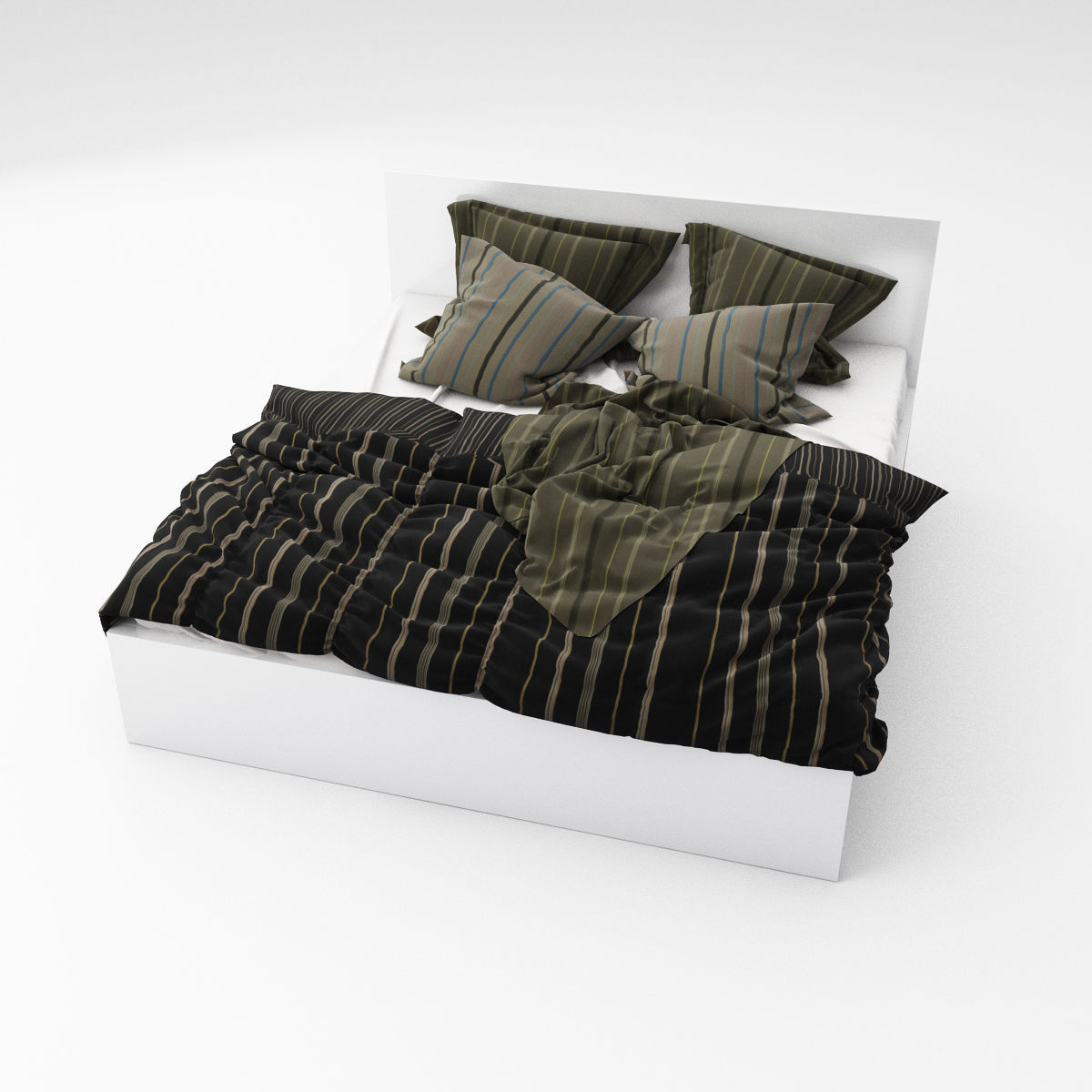 Bed collection 06  3D model_3