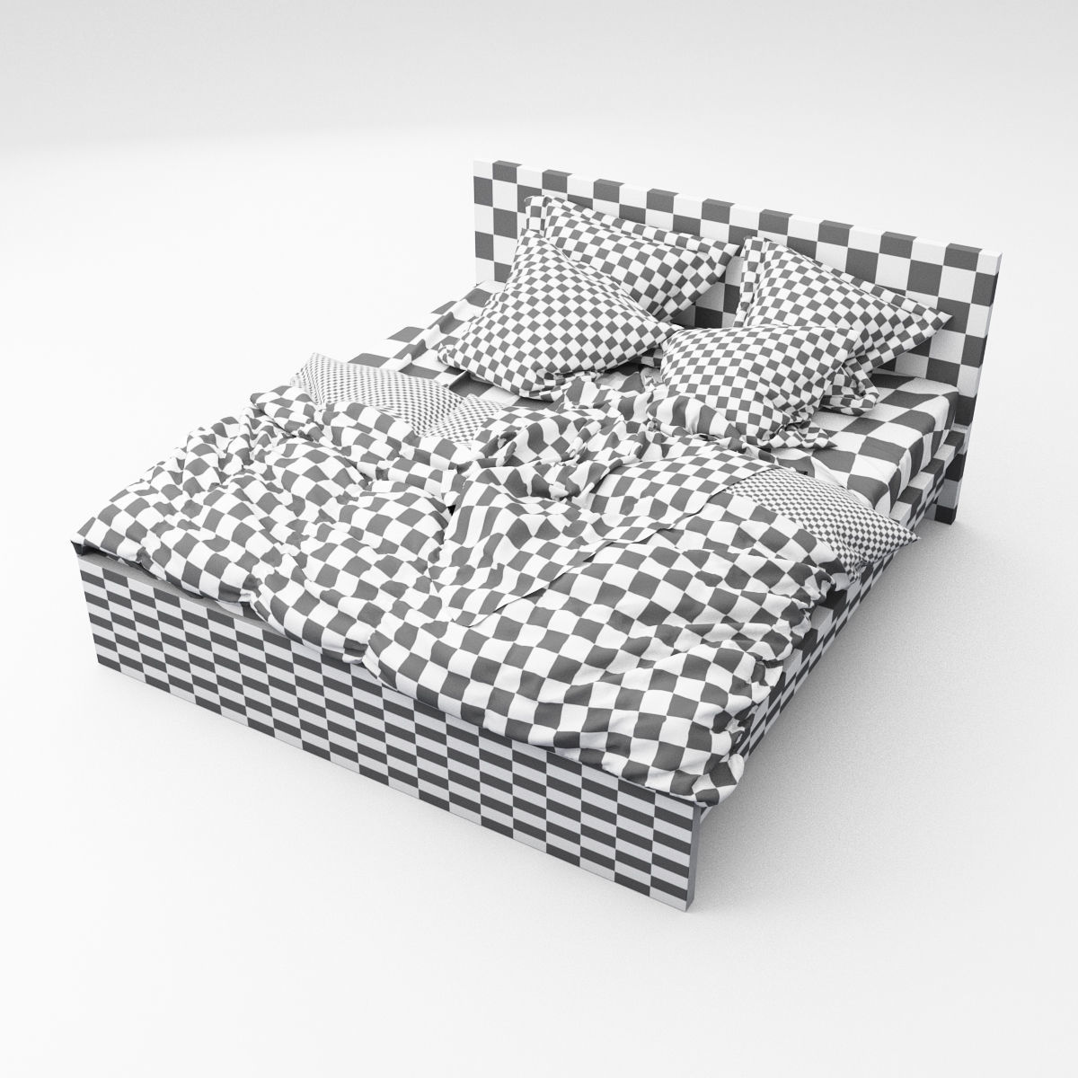 Bed collection 06  3D model_12