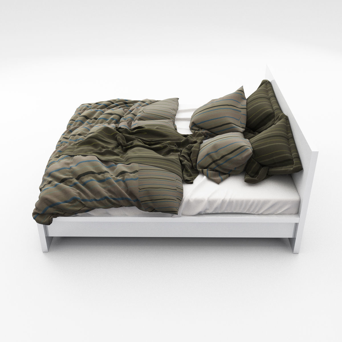 Bed collection 06  3D model_5