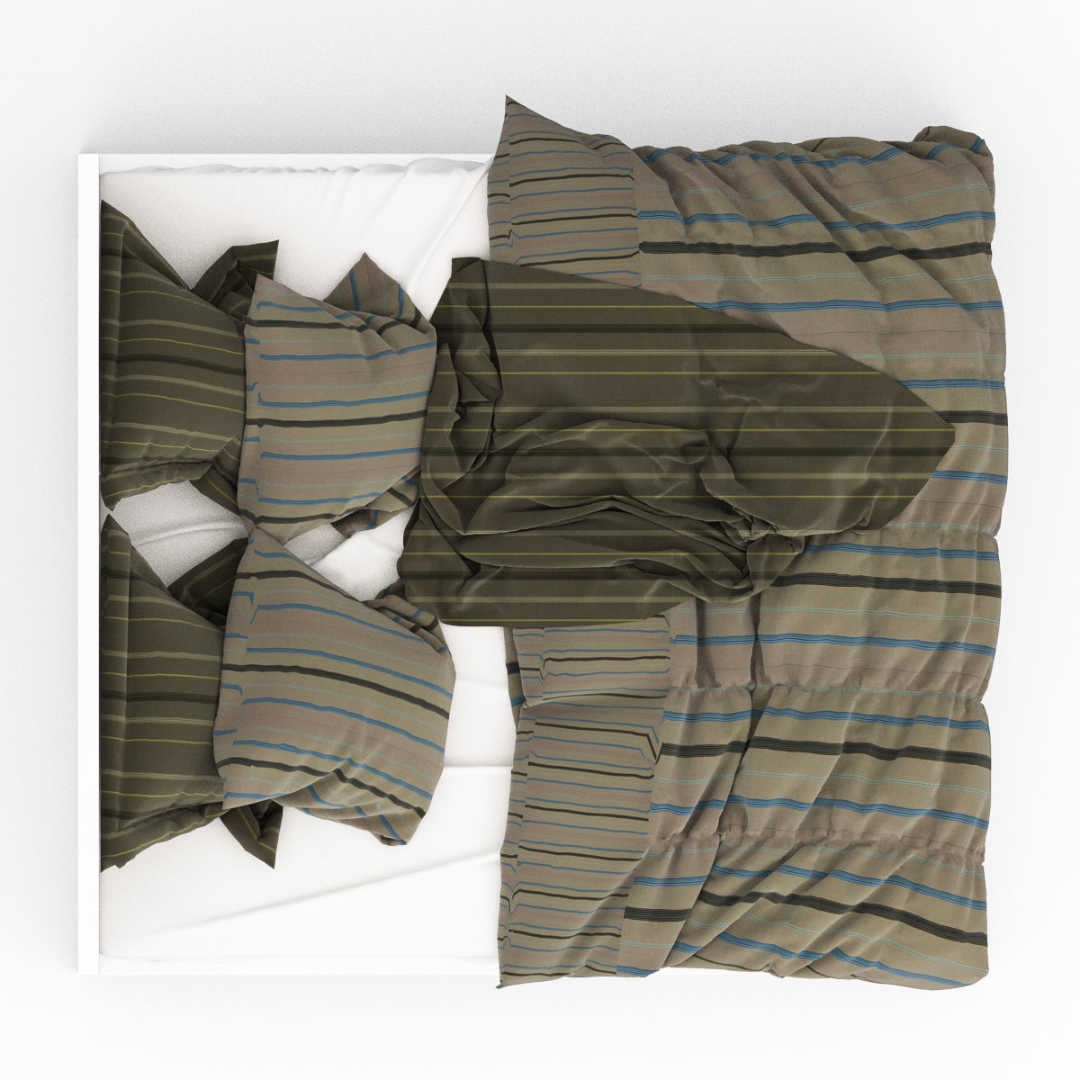 Bed collection 06  3D model_11