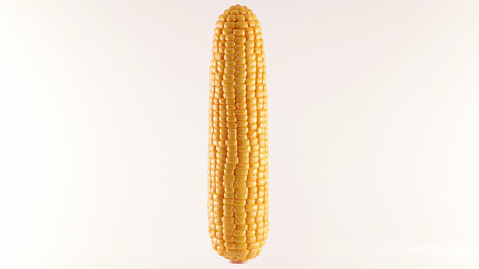 Photorealistic Corn 3D model 2