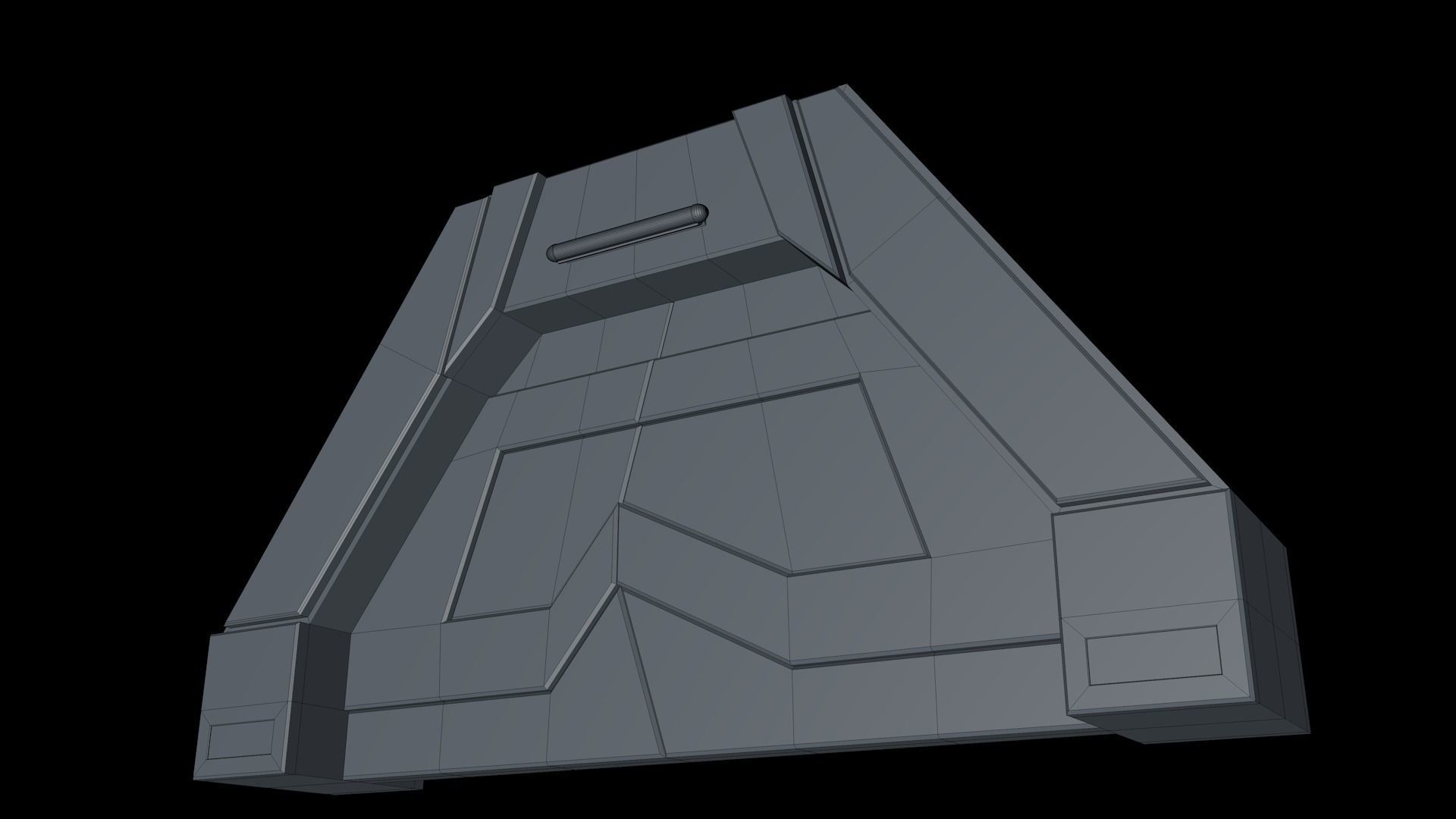 Sci Fi Corridor 3D model_12