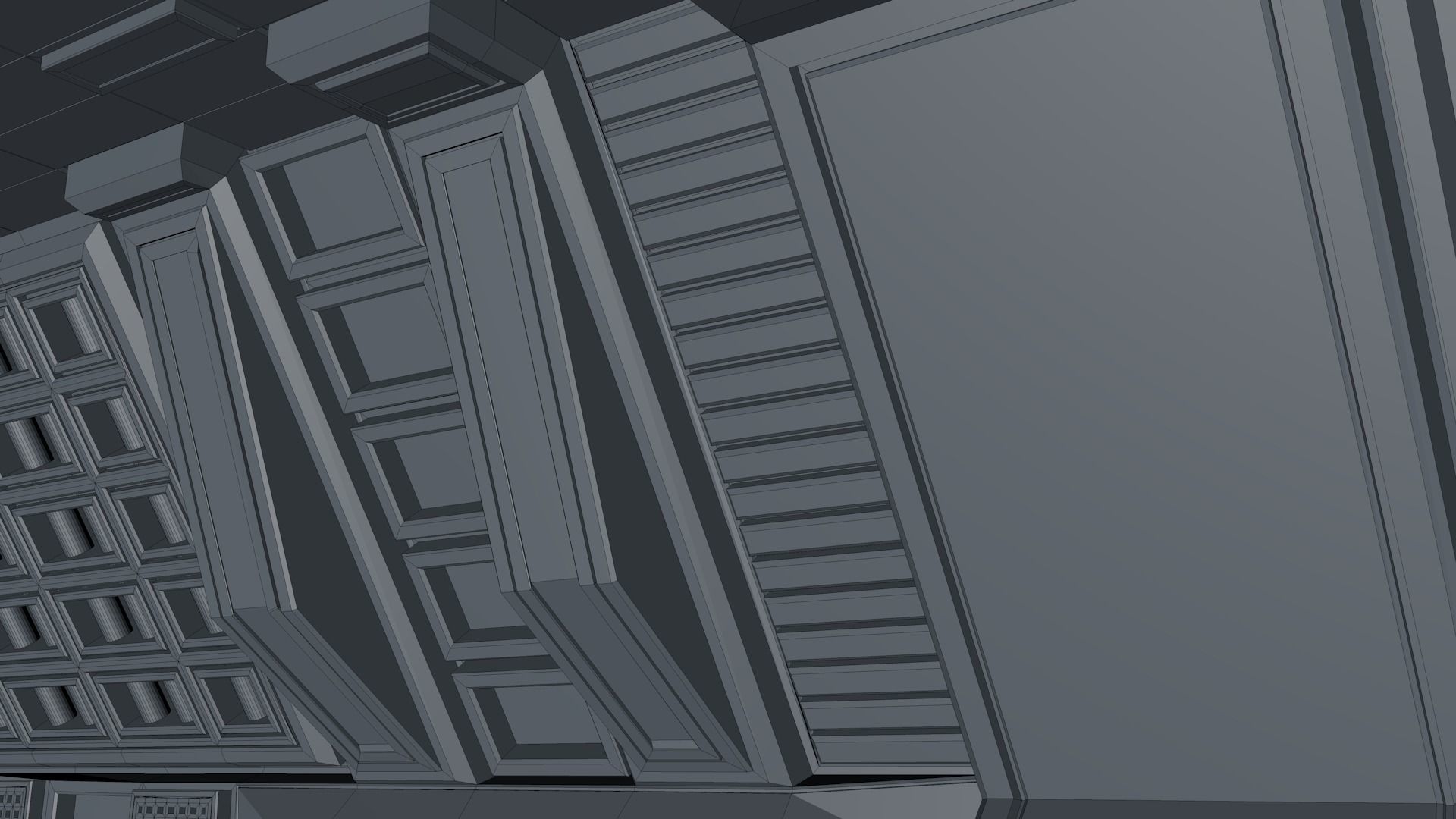 Sci Fi Corridor 3D model_11