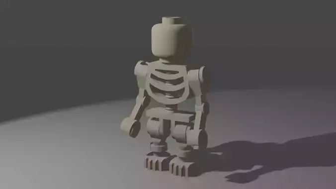 Lego skeleton figure