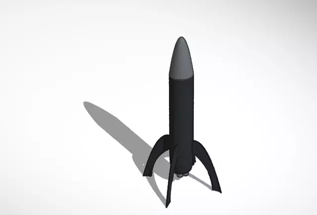 Space Rocket 3D model