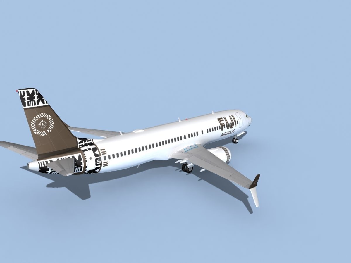 Boeing 737-800 Max Fiji Airways 3D model_5