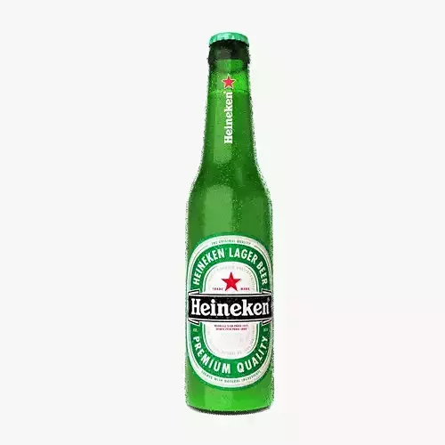 Heineken Beer Bottle 3D model