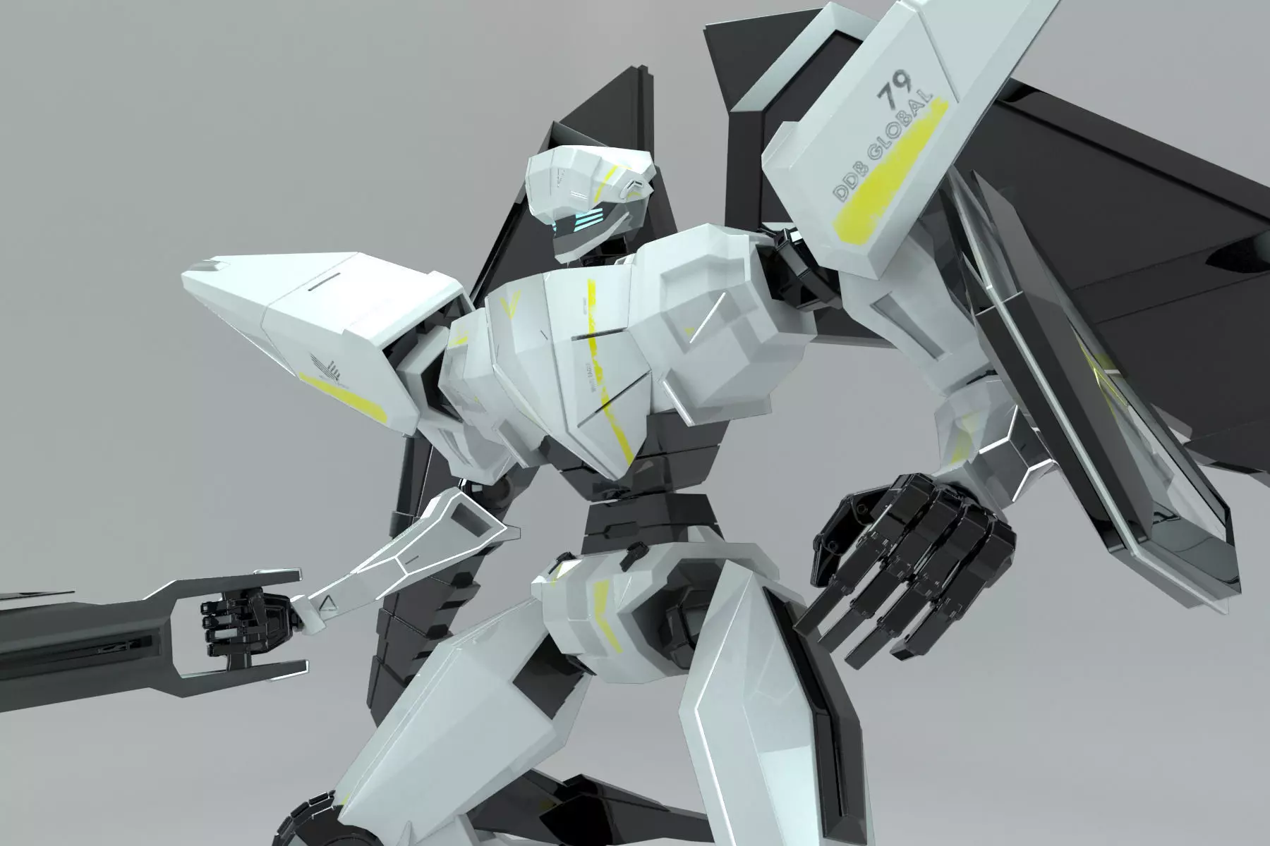 Robot MTD - Matilda - 002 3D model