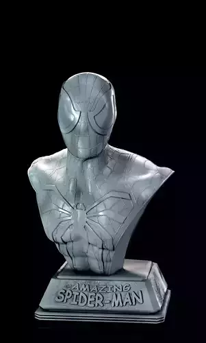 Spider-Man Bust  3D print model