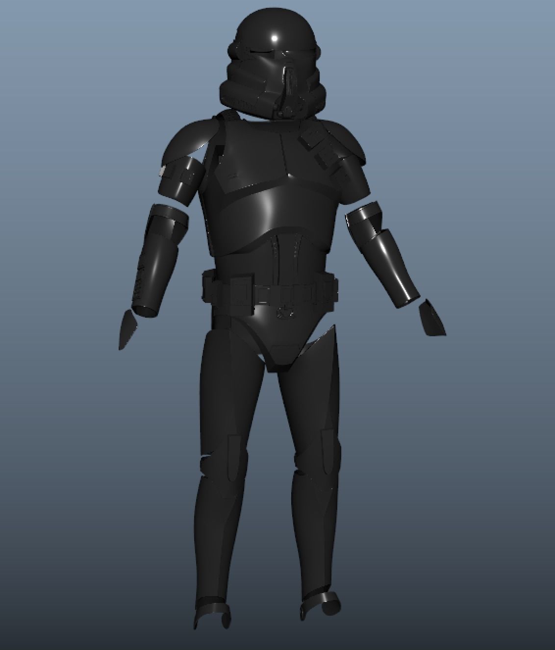 Purge Trooper Armor 3D print model_1