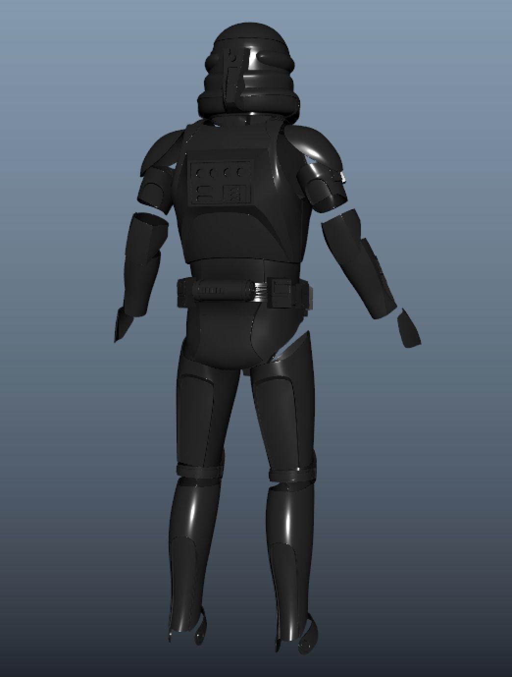 Purge Trooper Armor 3D print model_2