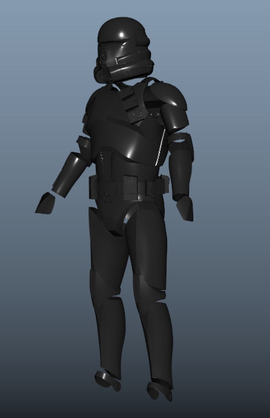 Purge Trooper Armor 3D print model_3