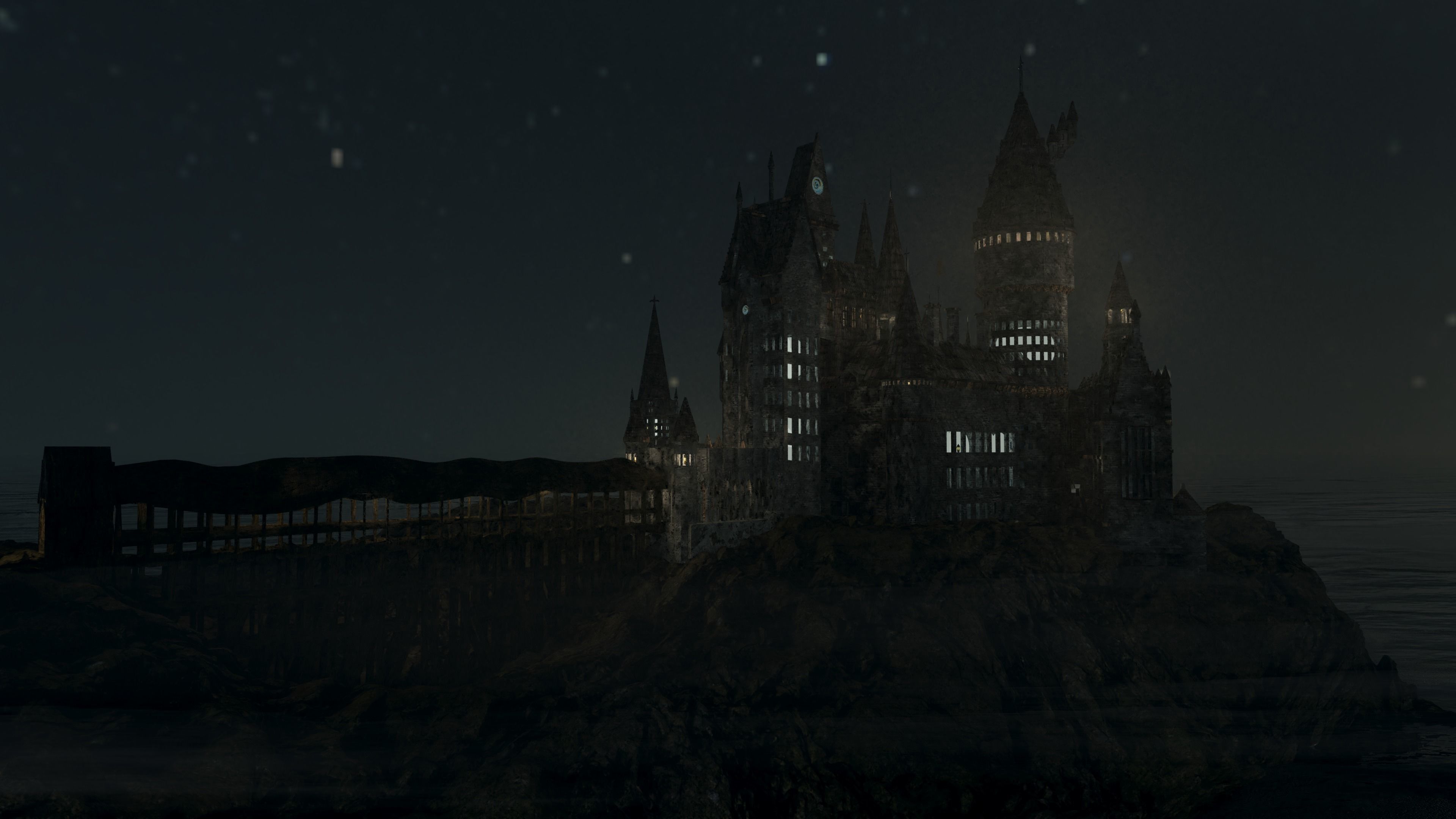 Hogwarts 3d Model Low-poly 3D model_6