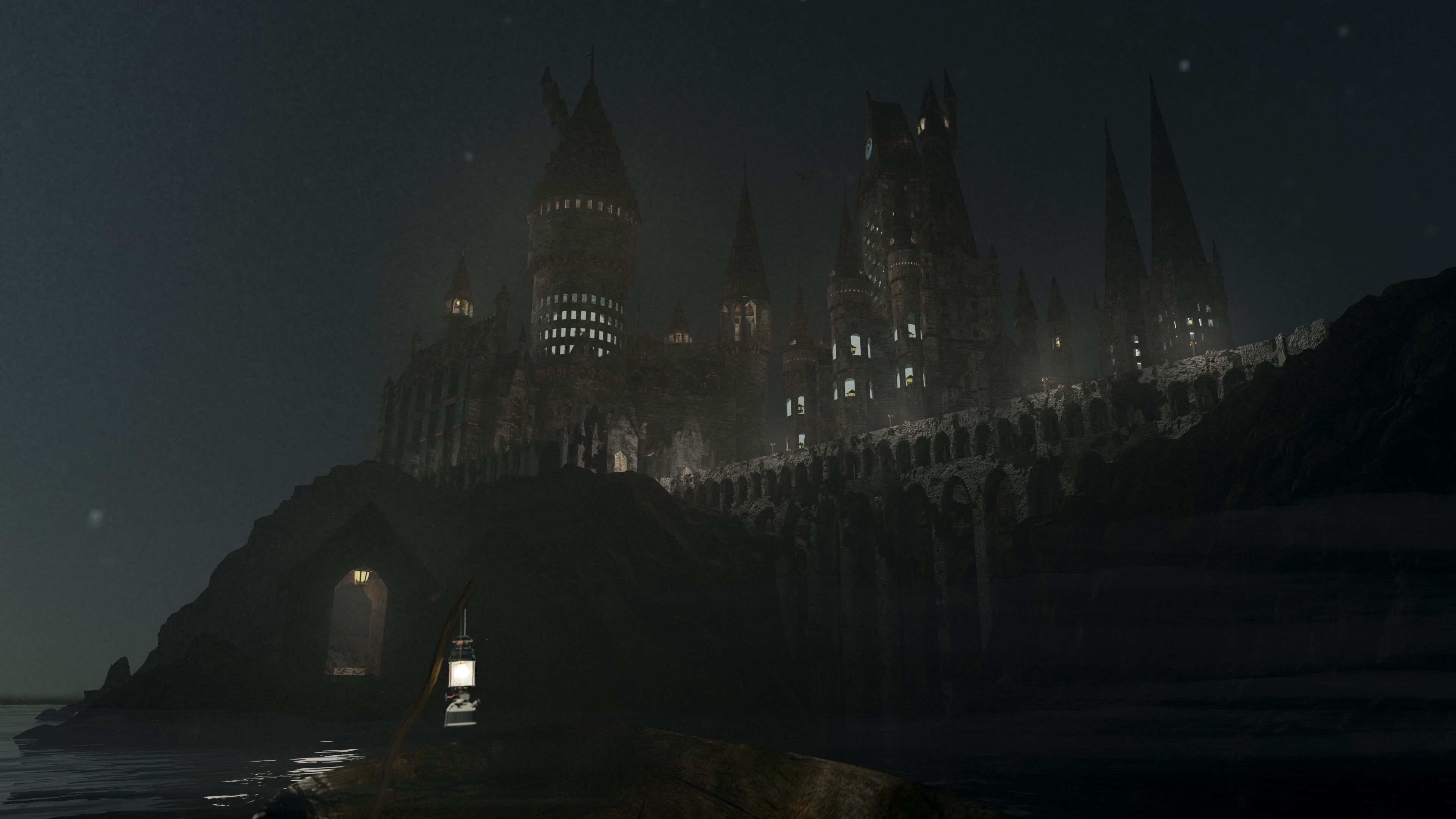 Hogwarts 3d Model Low-poly 3D model_2