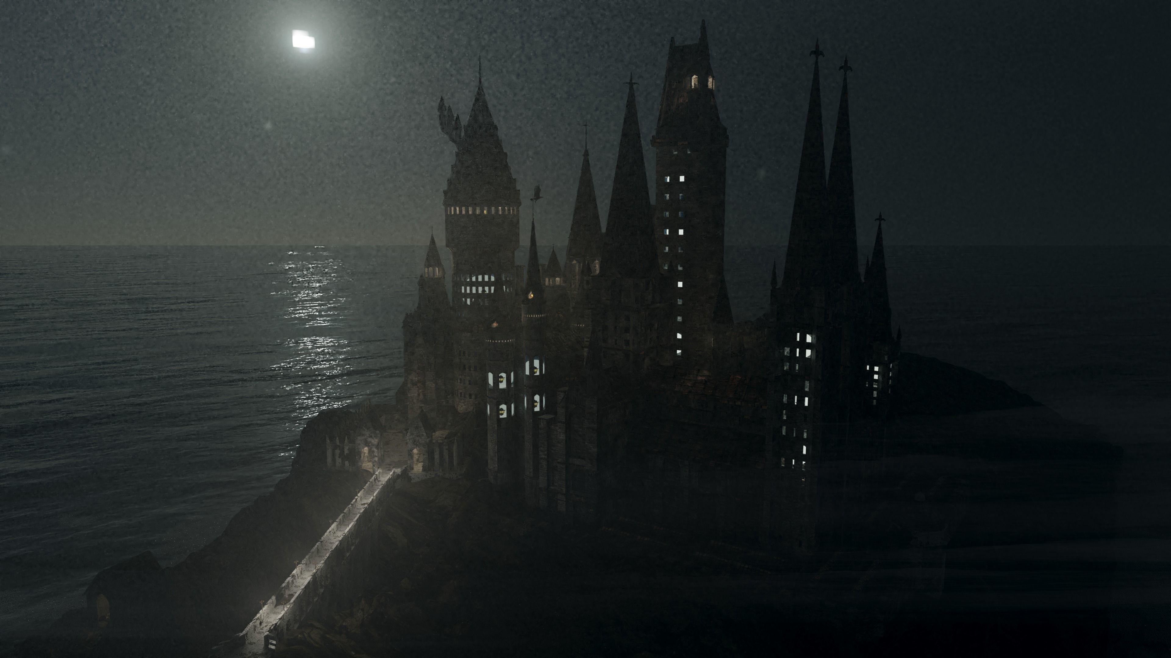 Hogwarts 3d Model Low-poly 3D model_7
