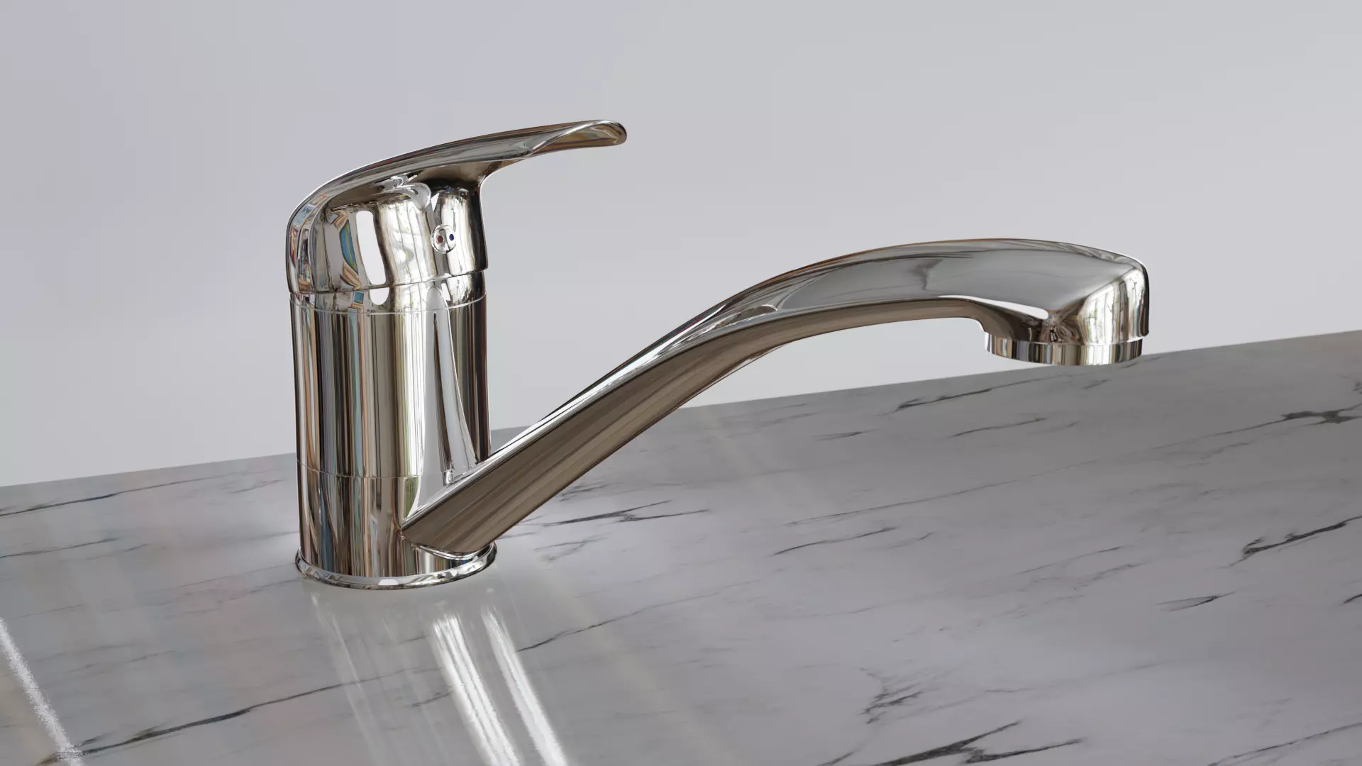 Kitchen Bathroom Faucet 3D model