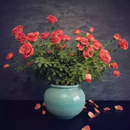 Rose vase