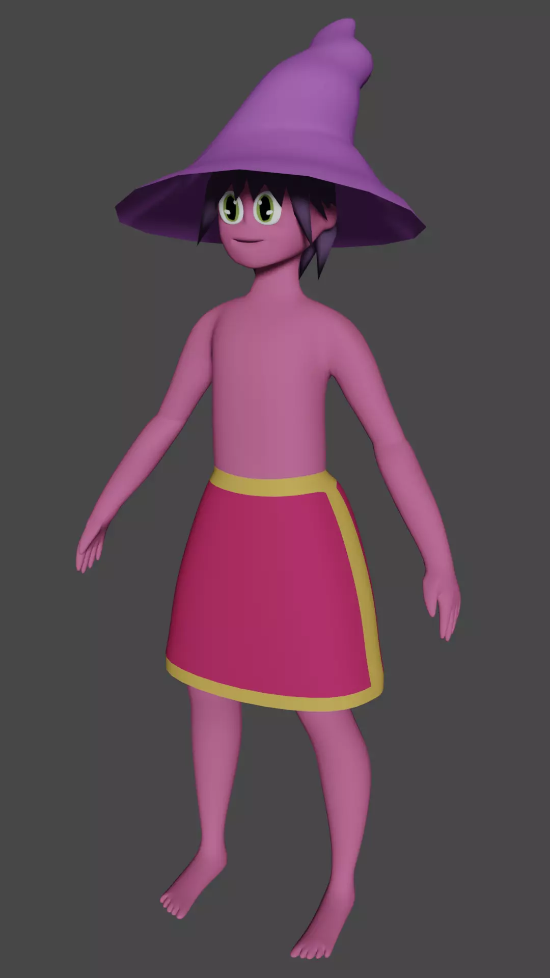 Duncan from Midnight Gospel compatible with vrchat Low-poly 3D model_0