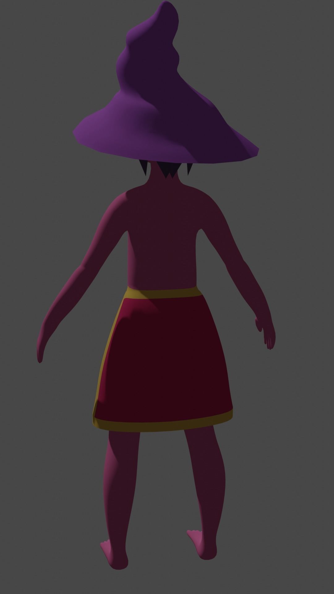 Duncan from Midnight Gospel compatible with vrchat Low-poly 3D model_2