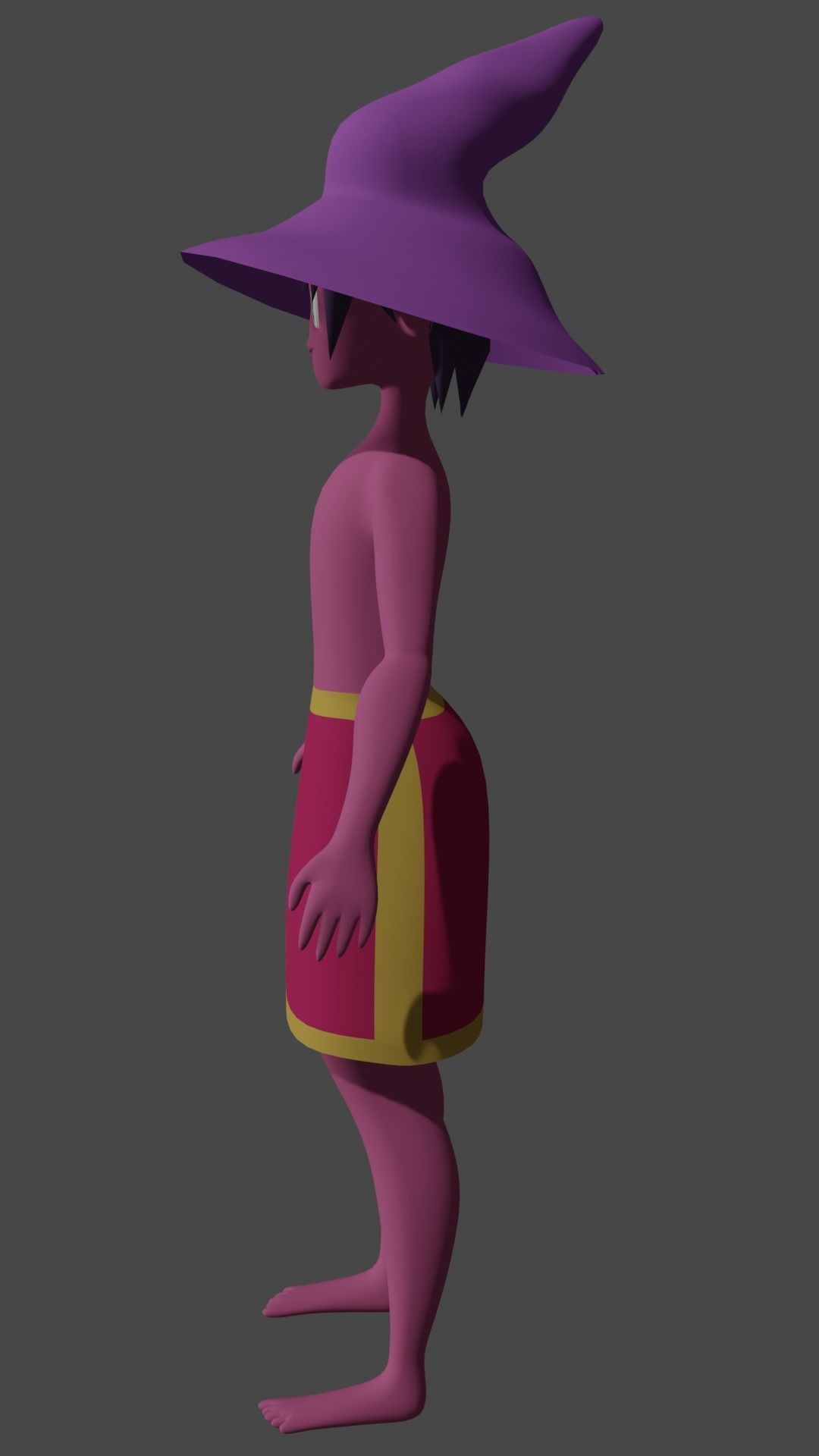 Duncan from Midnight Gospel compatible with vrchat Low-poly 3D model_4