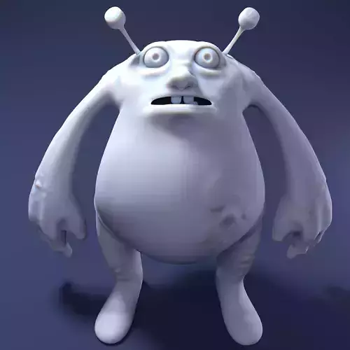 Rodolfo The Monster - 3D Print Model  3D print model