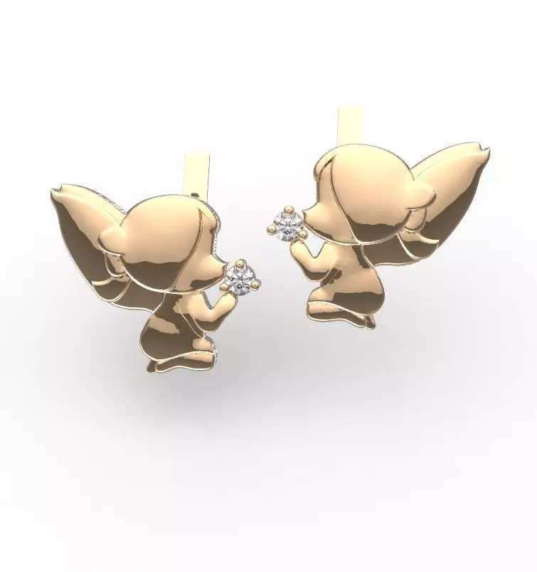 girl whith wings 3D print model