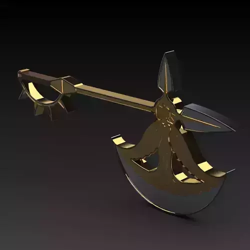 Escanors Divine Axe Rhitta keychain