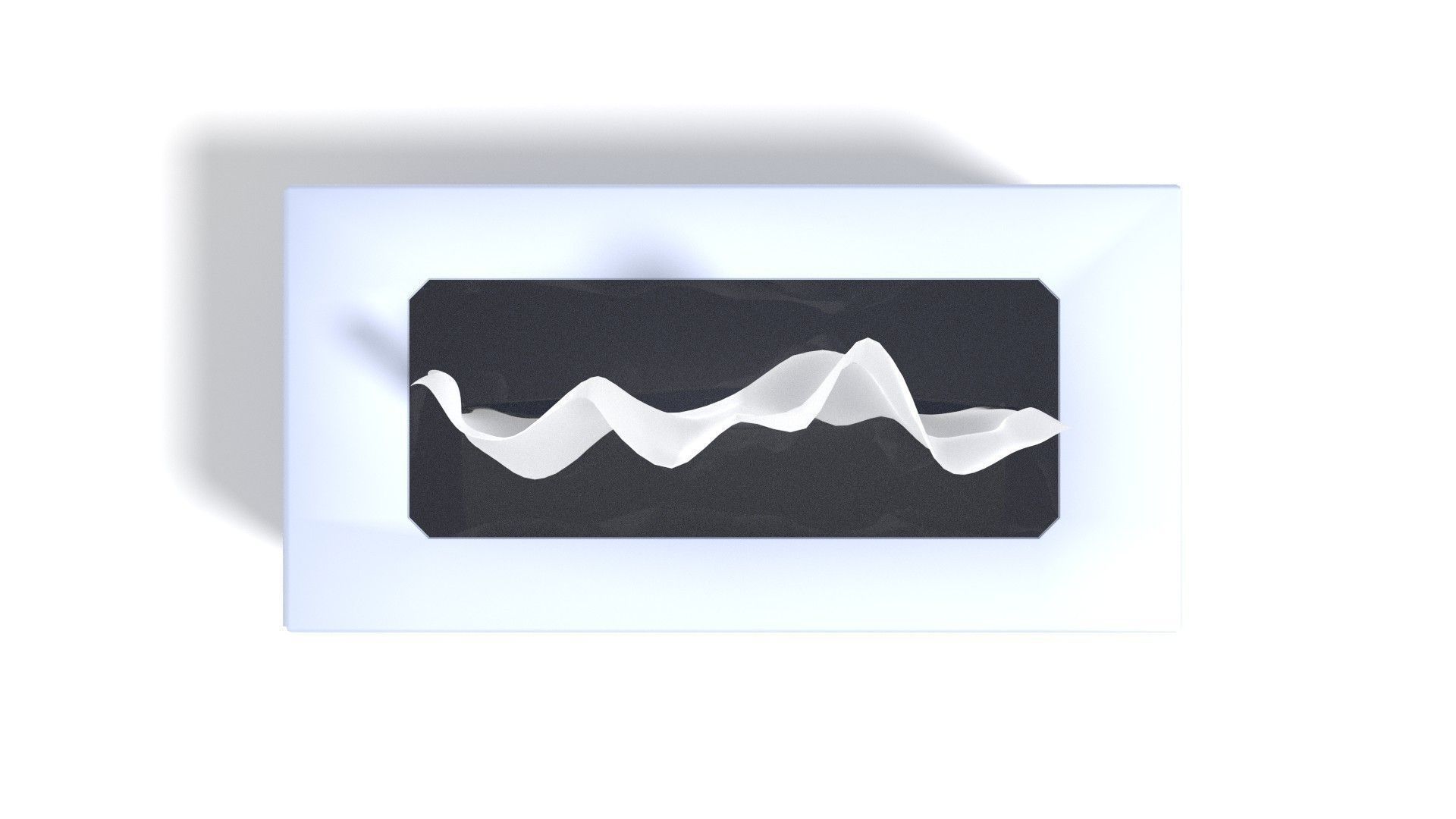 Generic Tissue Box 3D model_4